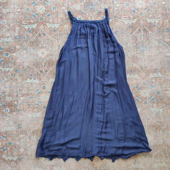 Italian Floral Embroidered Dress - Picture 7 of 8